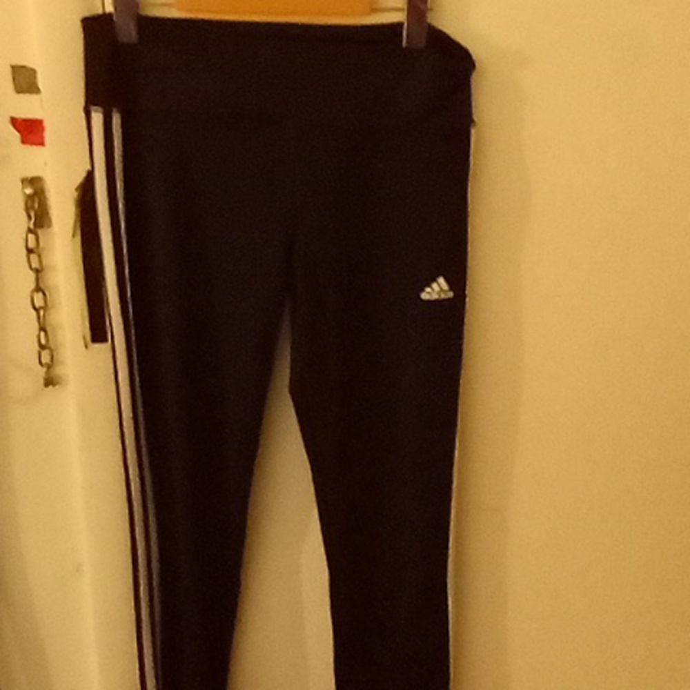 Adidas women's collection size small new color black and white